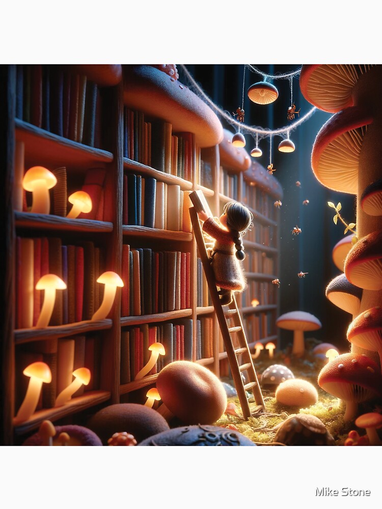 mini librarian by Random Designs