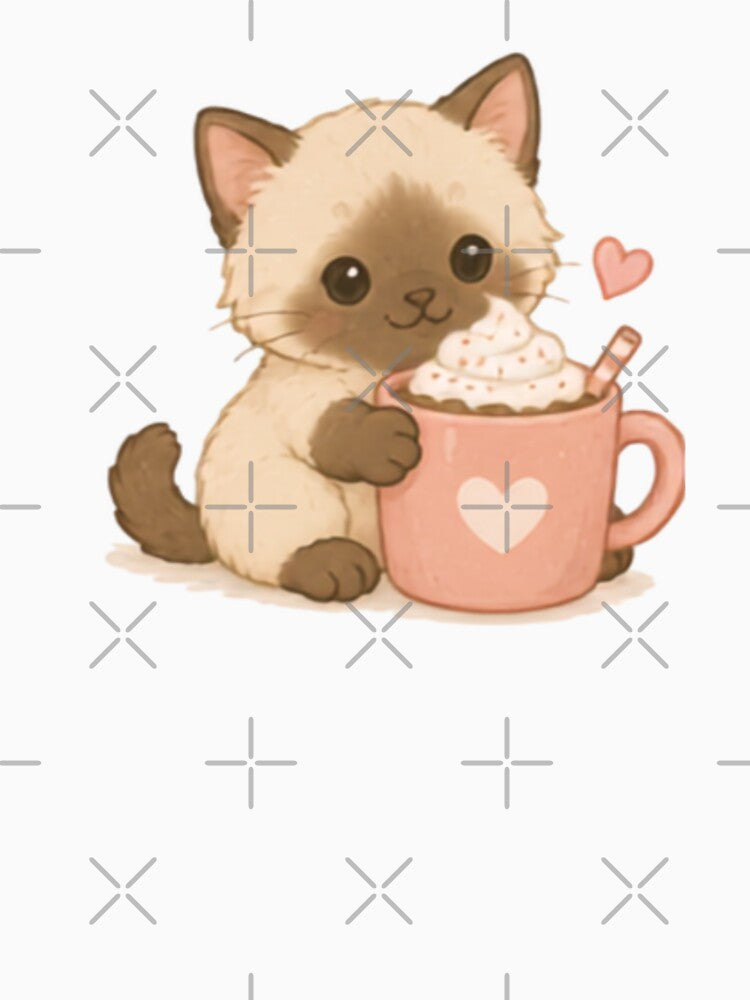 Cute Cocoa Kitten by MellowMunchkins