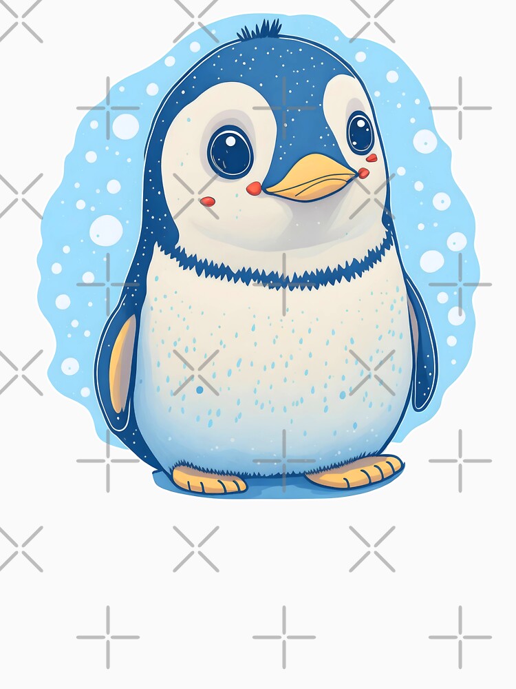 Winter Penguin, A Snowy Delight by EnzoGatti