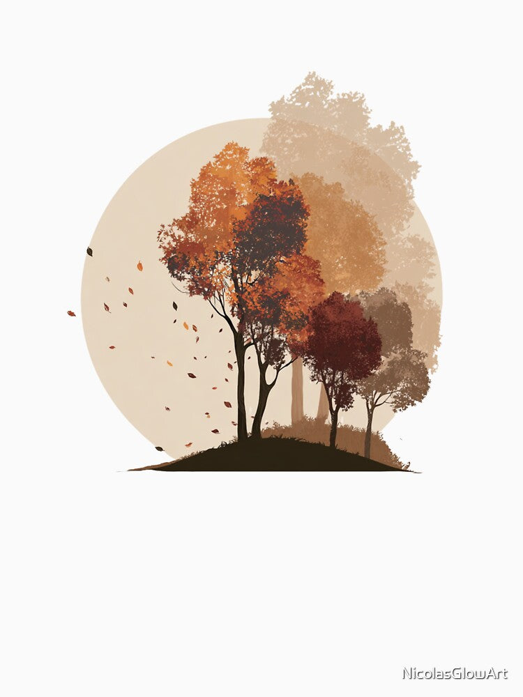Autumn Trees by NicolasGlowArt