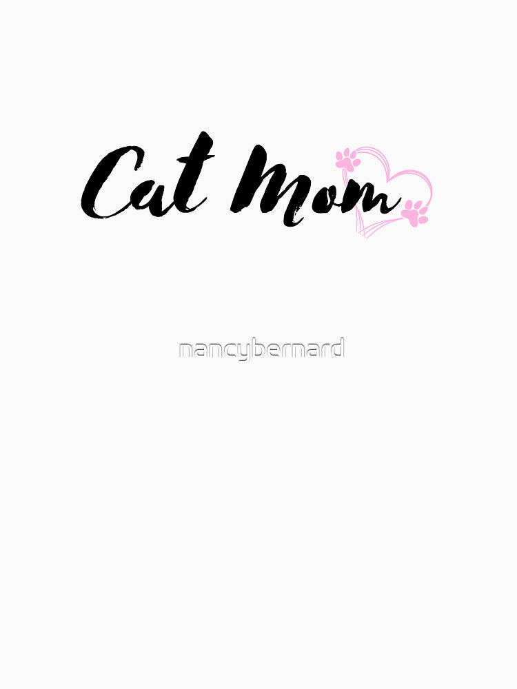 Cat Mom Sticker, the perfect mothers day gift by nancybernard