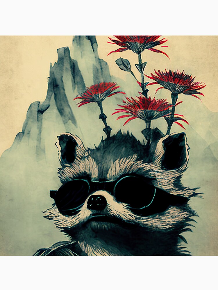 japanese style raccoon by IA-Power