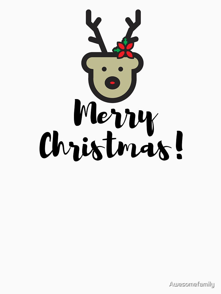 Reindeer Merry Christmas by Awesomefamily