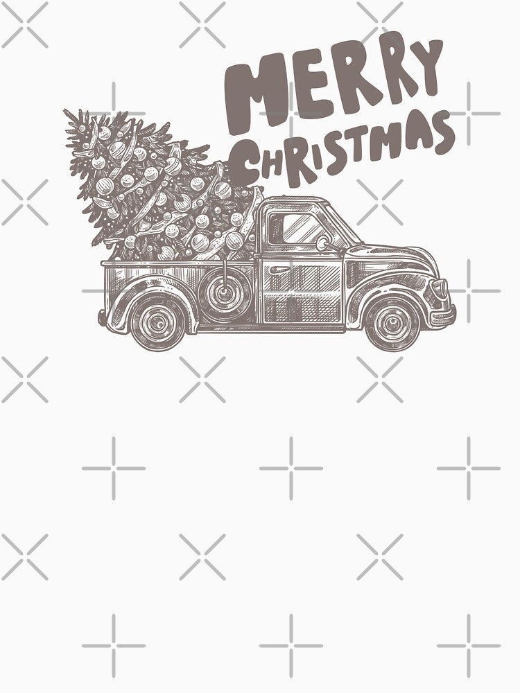 Merry Christmas - Vintage Truck by All-About-Life