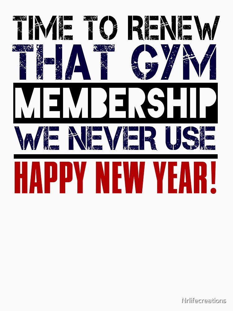 Happy New Year Shirt, Fitness Resolution Shirt, New Year 2020, New Years Resolution Shirt by Nrlifecreations