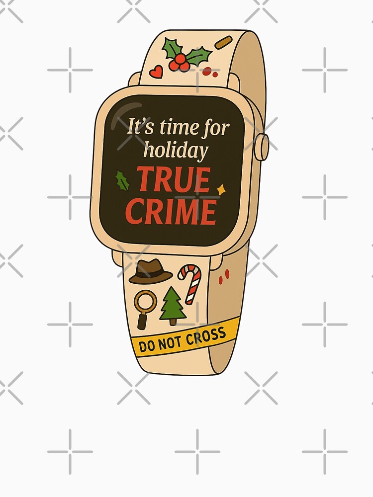 Christmas bookish True Crime Watch by BookishEve