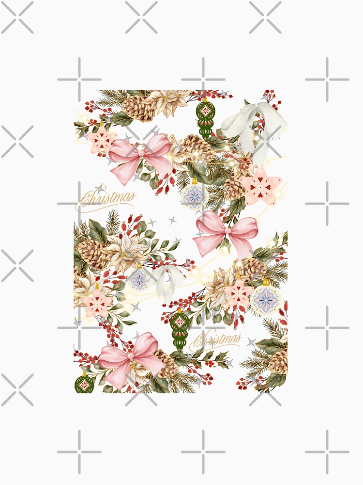 Pretty in pink bow Christmas by Cass V