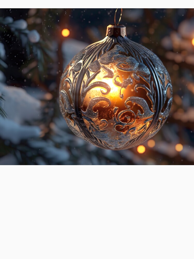 Christmas - Golden Ornament by KootenayDesigns