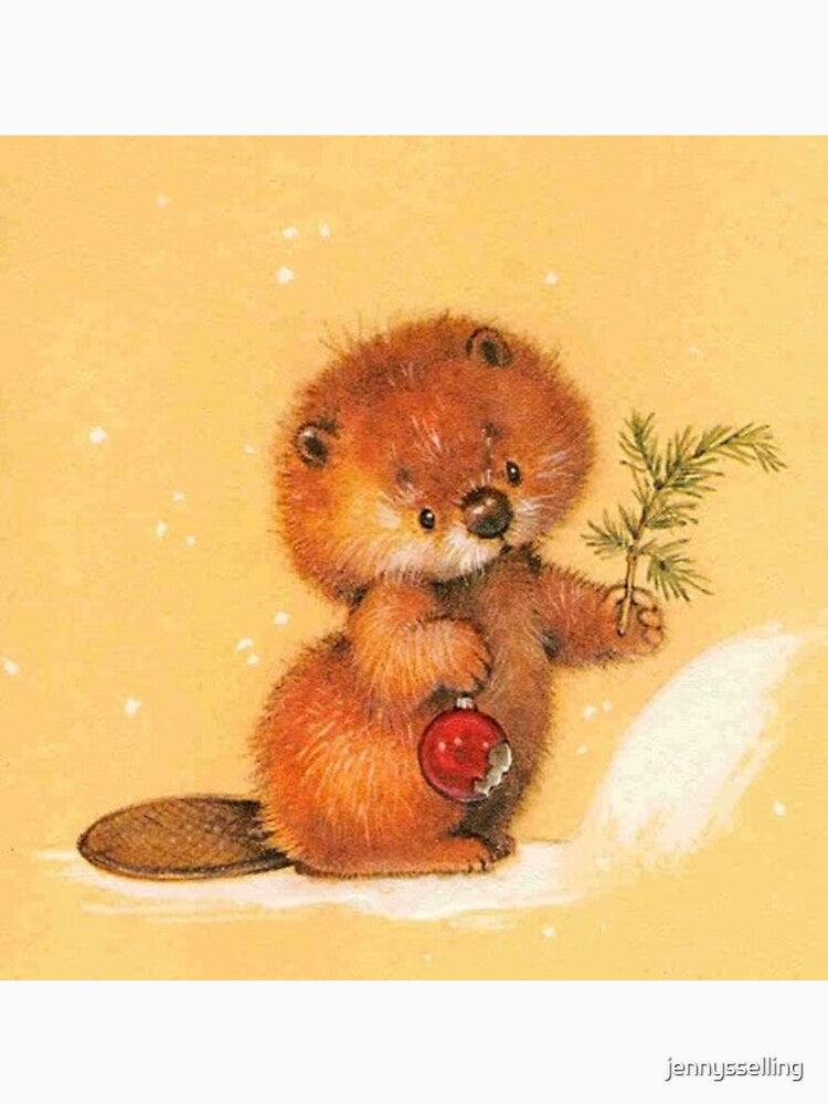 Christmas Otter by jennysselling