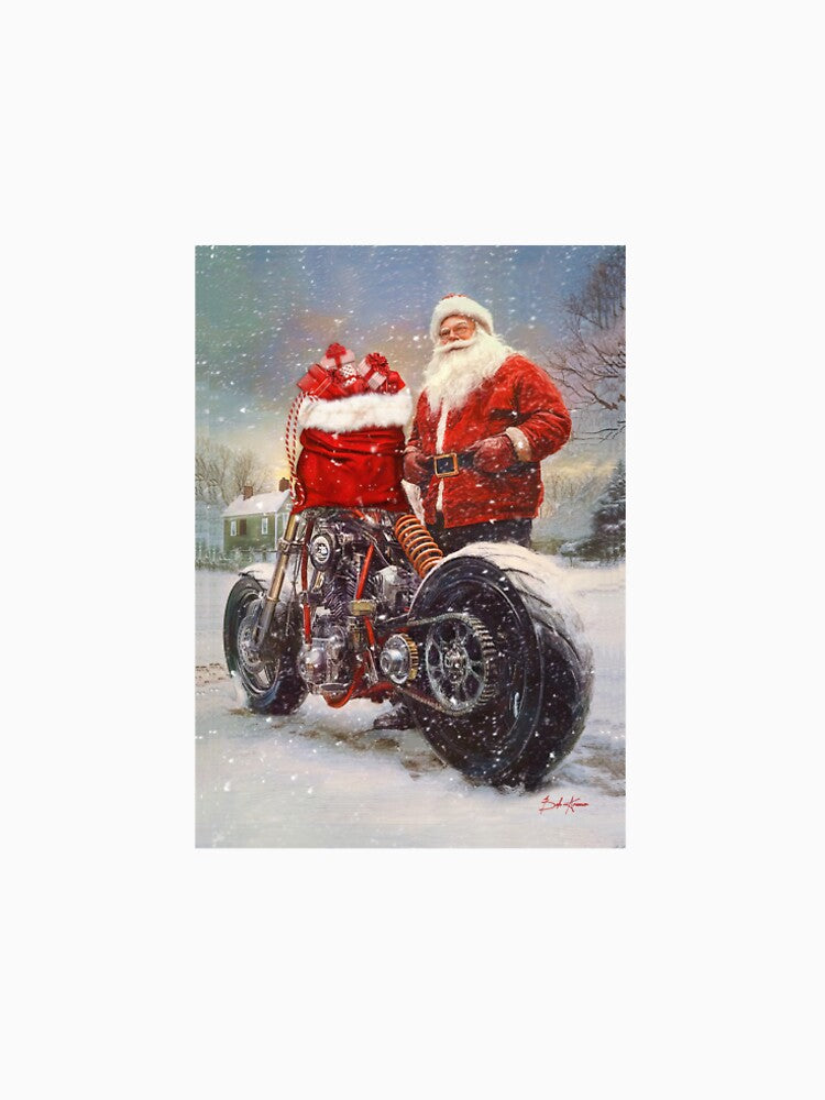 Santas Sleigh 2.0 Standing Room Only by Art By Bob Kramer