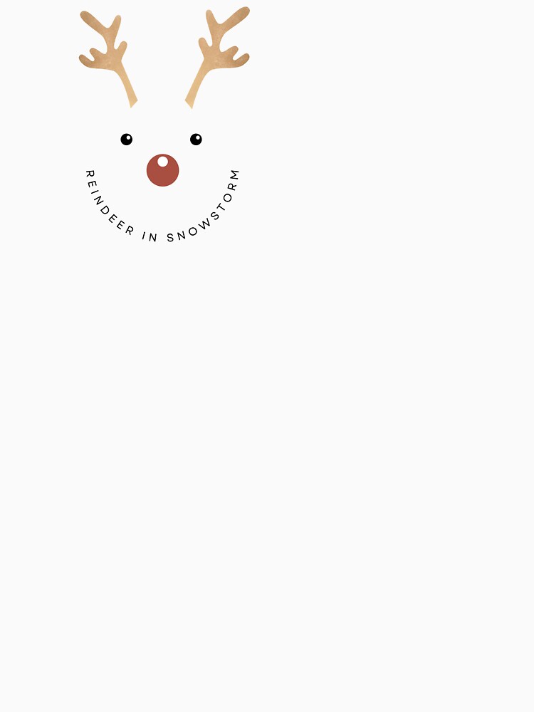 Reindeer in snowstorm by IDEAS-4-HUMANS