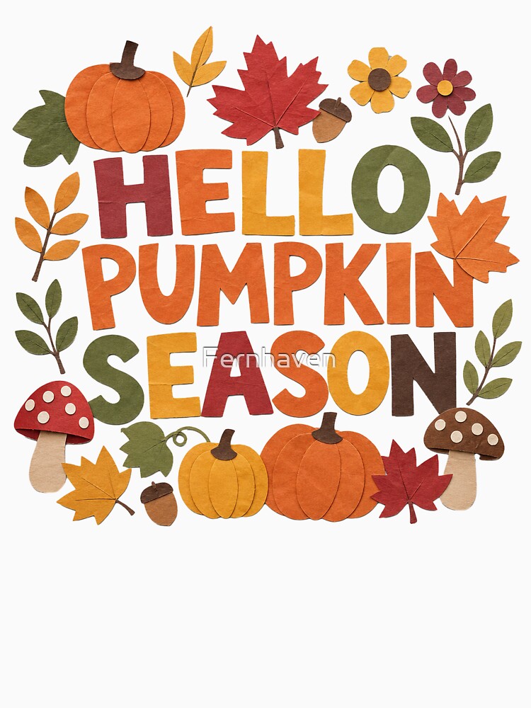 Hello Pumpkin Season by Fernhaven