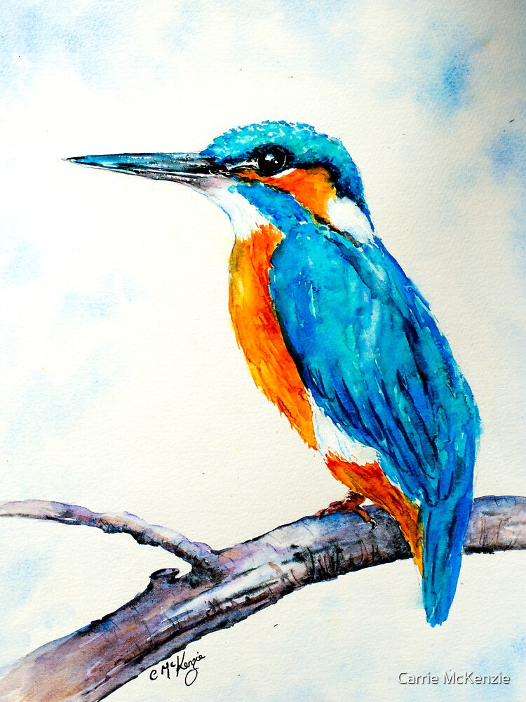 KINGFISHER BLUE by carriemckenzie Unisex