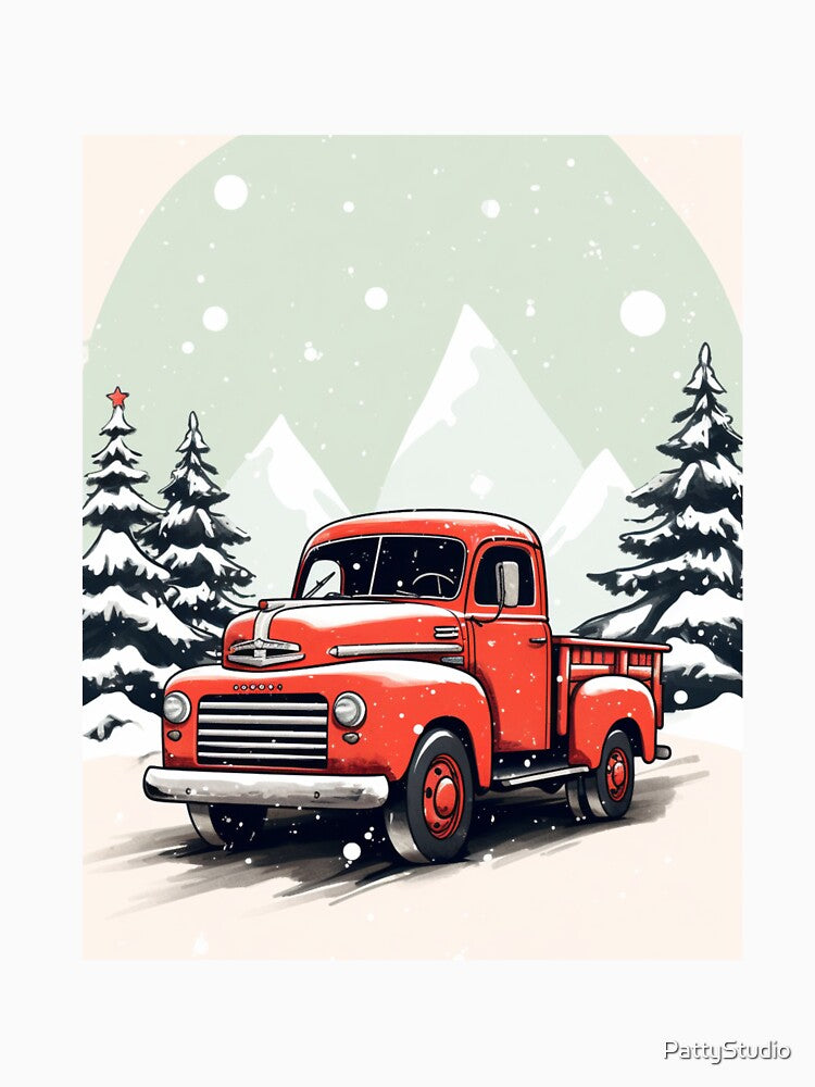 Truck for Christmas concept by PattyStudio