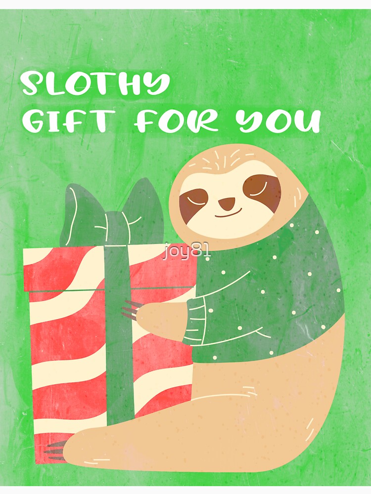 slothy Christmas by joy81