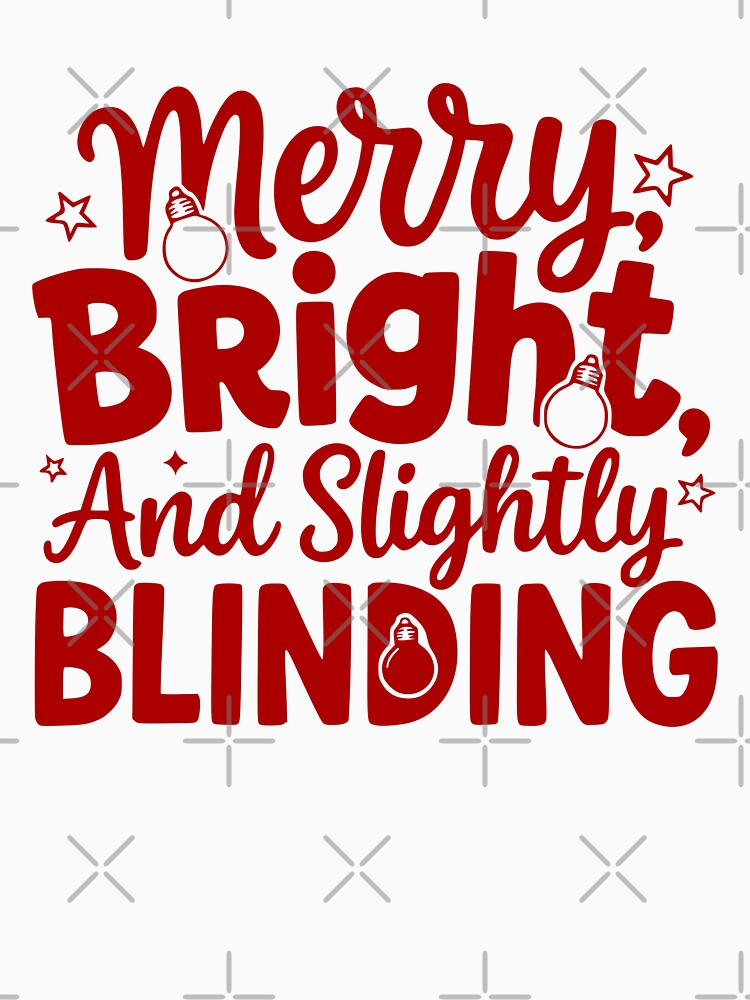 Merry, Bright, And Slightly Blinding by theartfulaspie