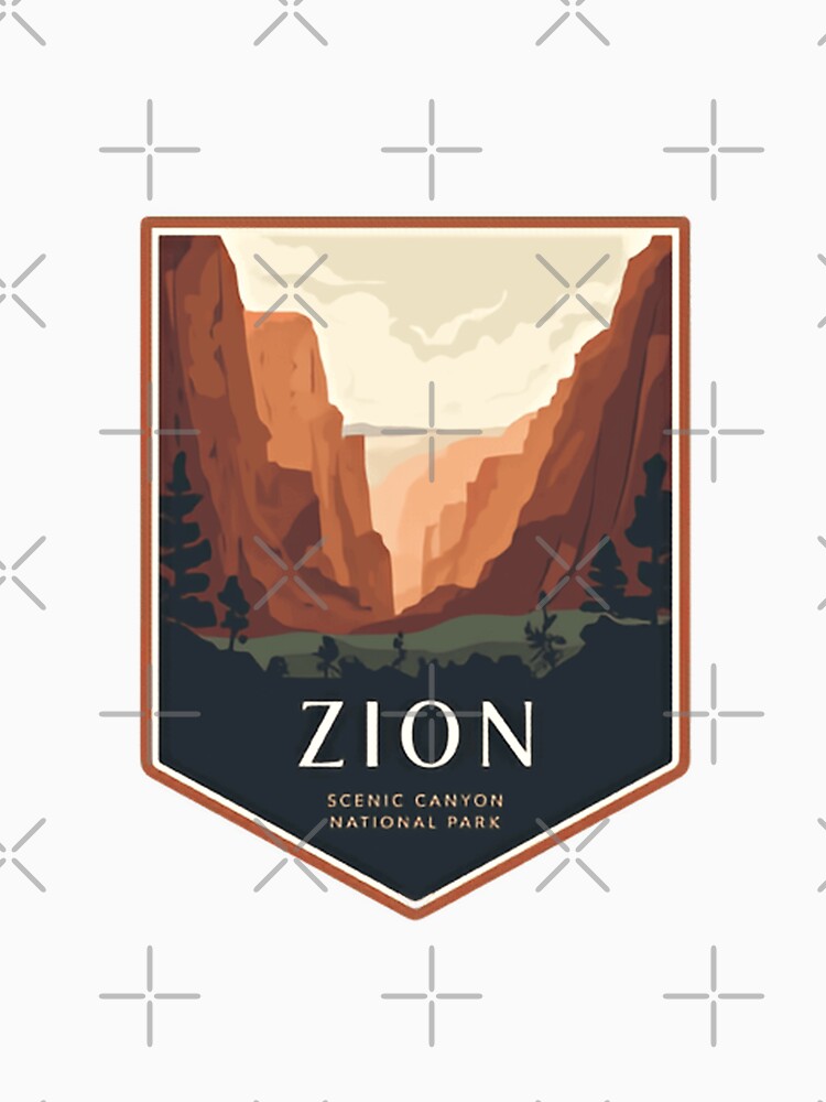 Zion Scenic Canyon National Park Hiker Visitor Travel by Simsimah26Parks