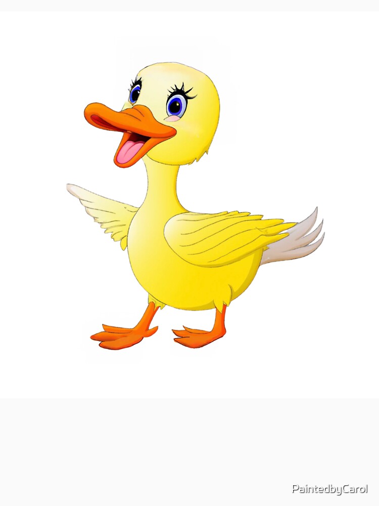 Yellow Ducky by PaintedbyCarol