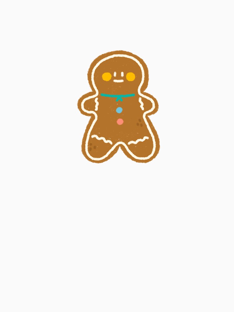 Cute Brown Gingerbread Man Cookie by mimimiao