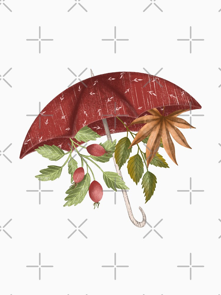 Autumn umbrella by pinkyfish1010