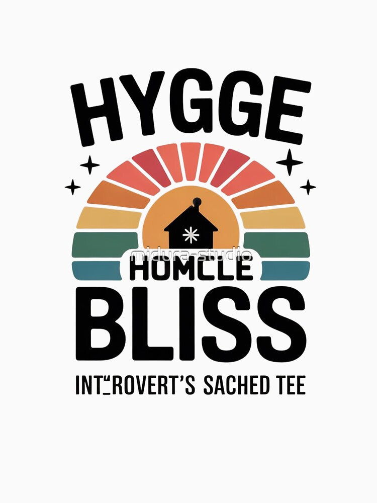 Hygge Home Office Bliss – Introvert's Sacred Swelter Tee by midura-studio