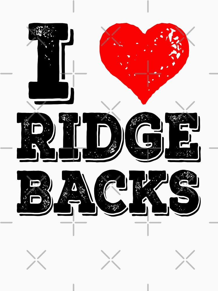 I Love Rhodesian Ridgeback Western Country Southern Distressed by Guarddogdrive
