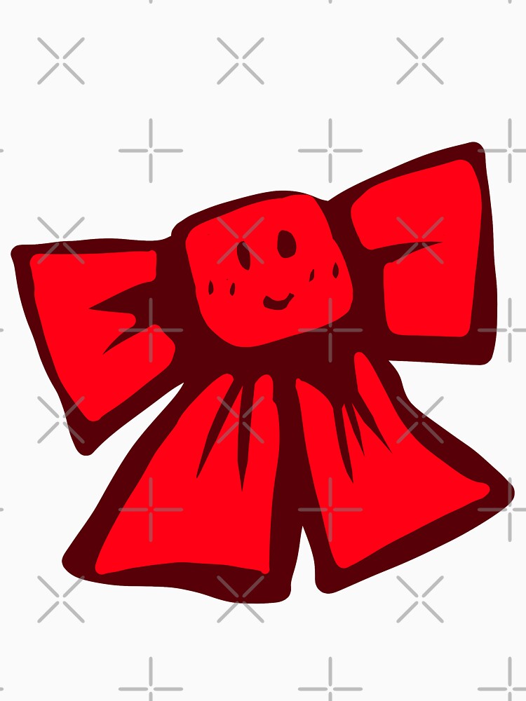 Happy Holidays Christmas Ribbon Bow by Junpeiberry