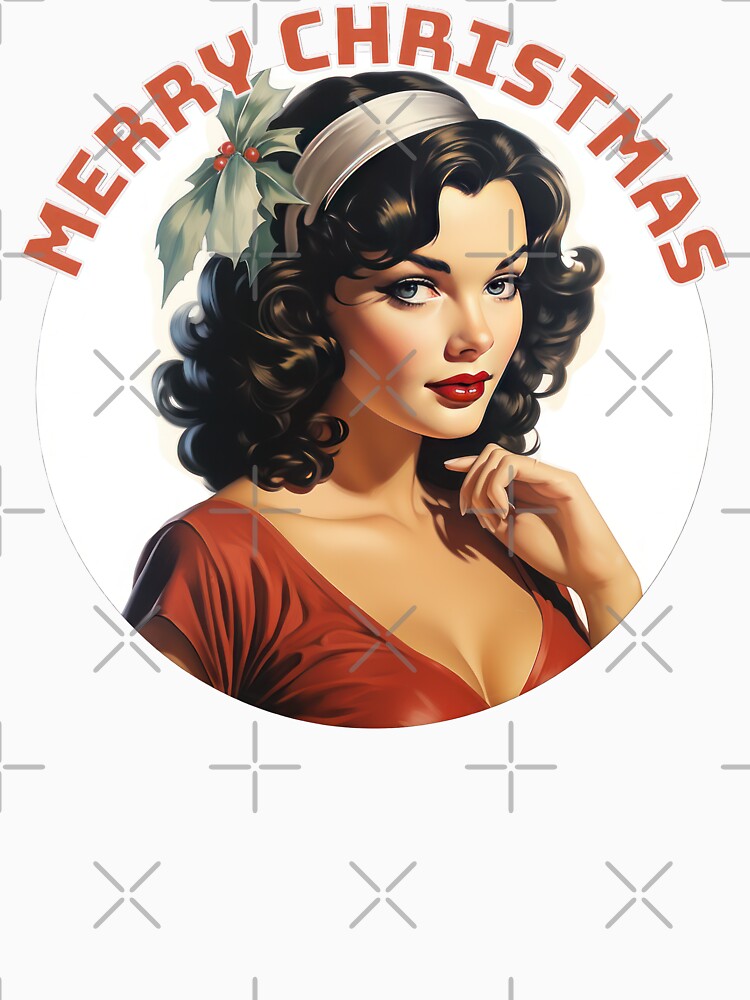 Vintage Girl Christmas by duke818