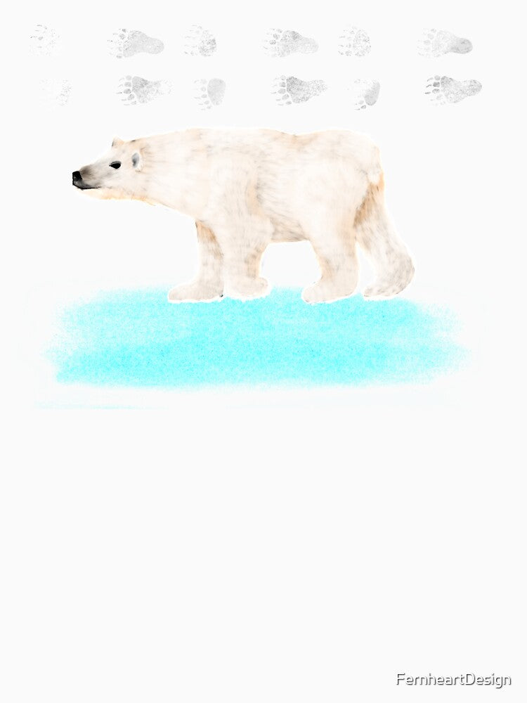 Polar Bear Tracks by Fernheart Designs