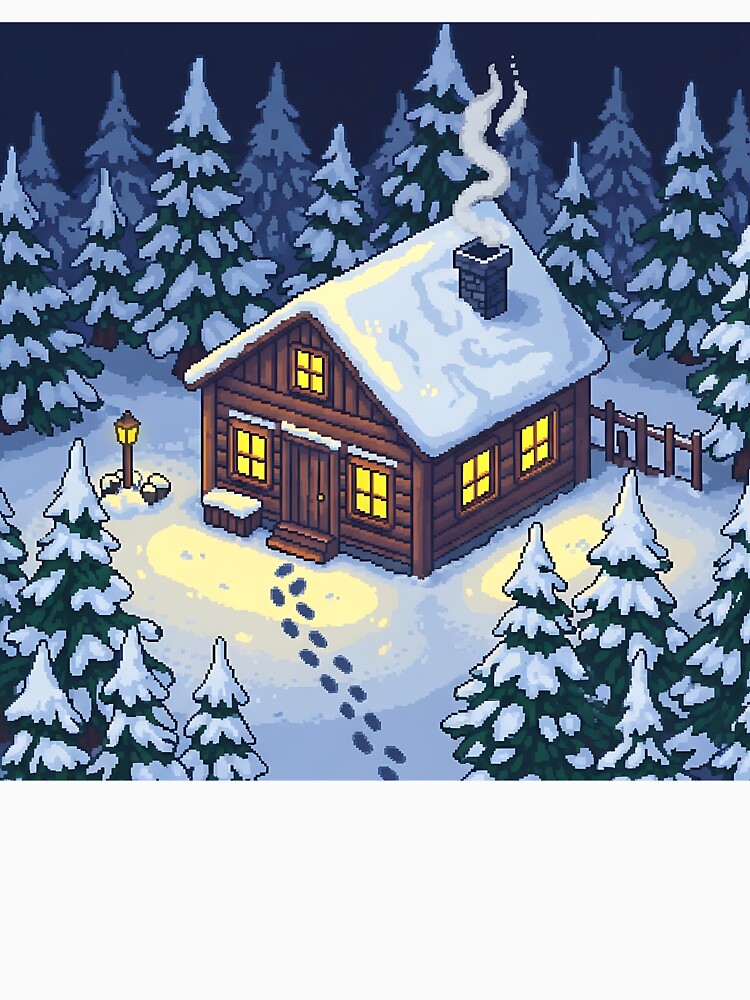 Cozy Snowy Cabin by Michaelragheb