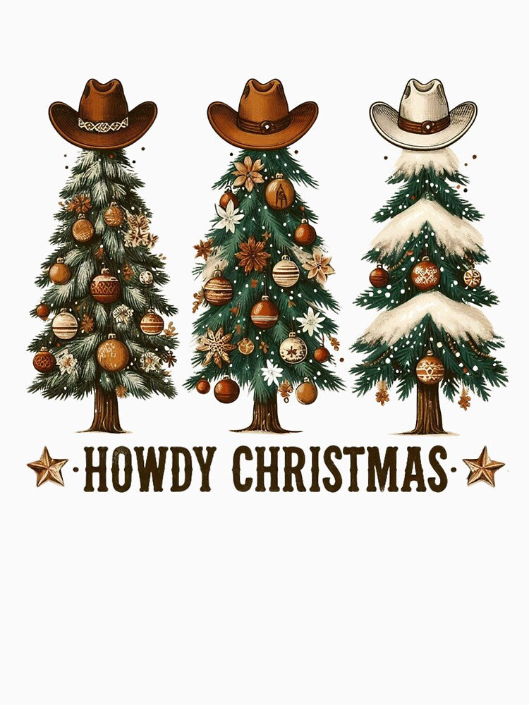 Country Western Christmas Graphic -Cowboy Holiday by INFINITESTYLES5