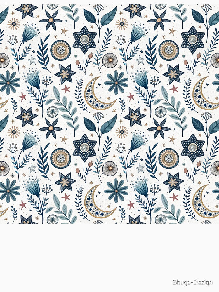 Full Summer Nordic Night Sky by Shuga-Design