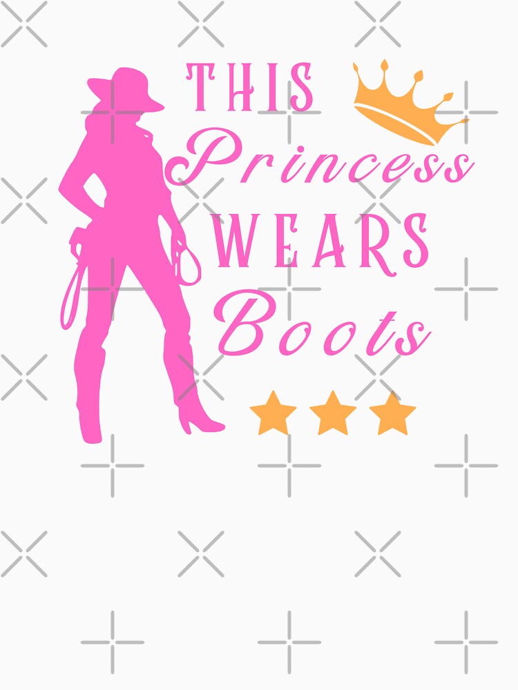 This princess wears boots cowgirl by Lady-Frost