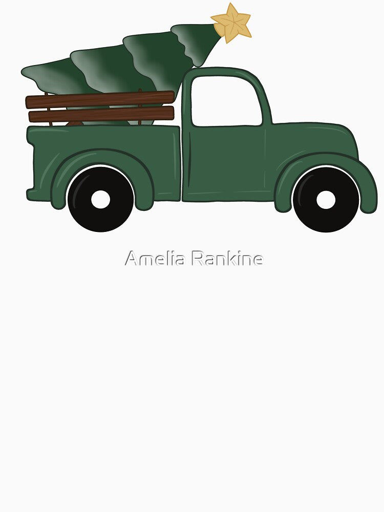 Christmas Tree Farm Truck by Amelia Rankine