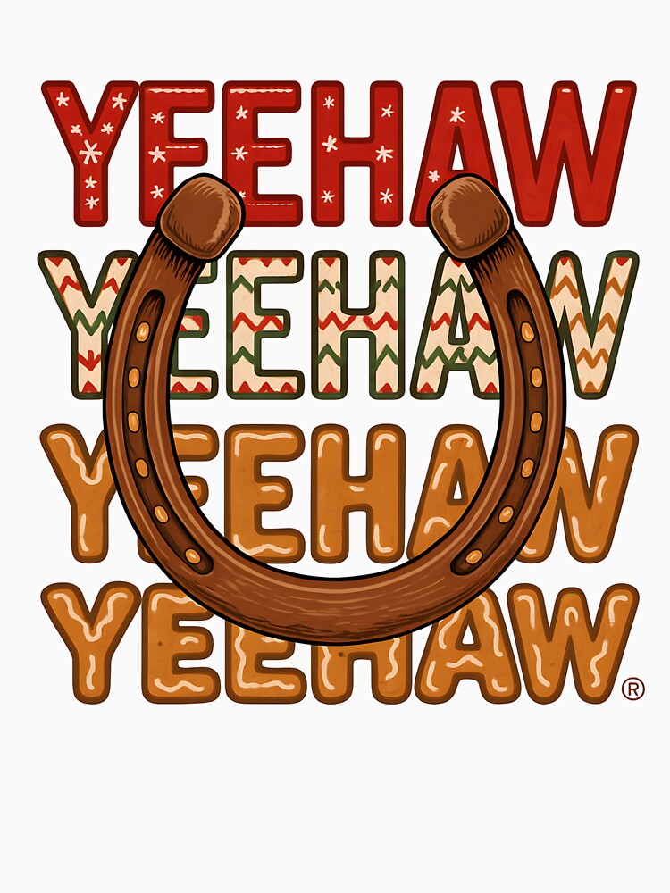 Yeehaw Western T-Shirt by VelvetSkyStudio