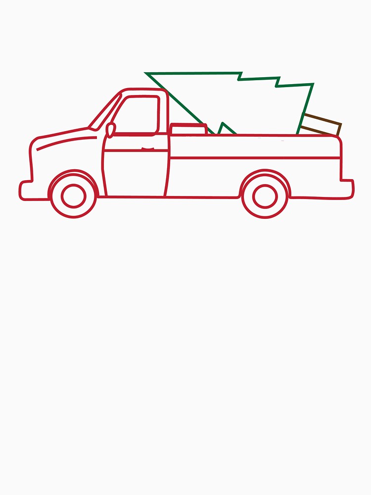 Simple Holiday Truck by PixHailDesigns