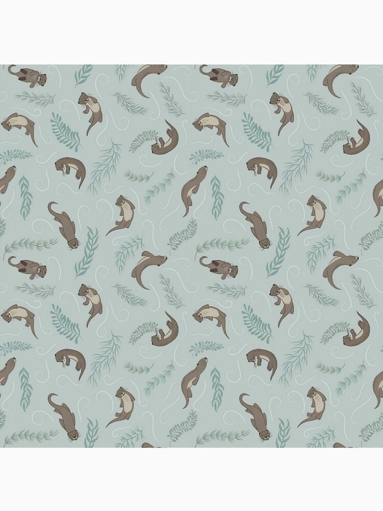 Otter Chilling Plants by SiouxLove