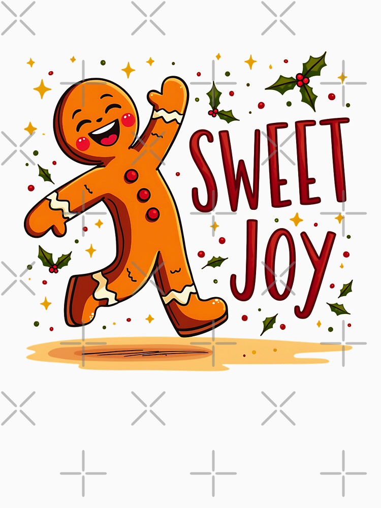 Gingerbread Man Sweet Joy Holiday by Taans-Creation