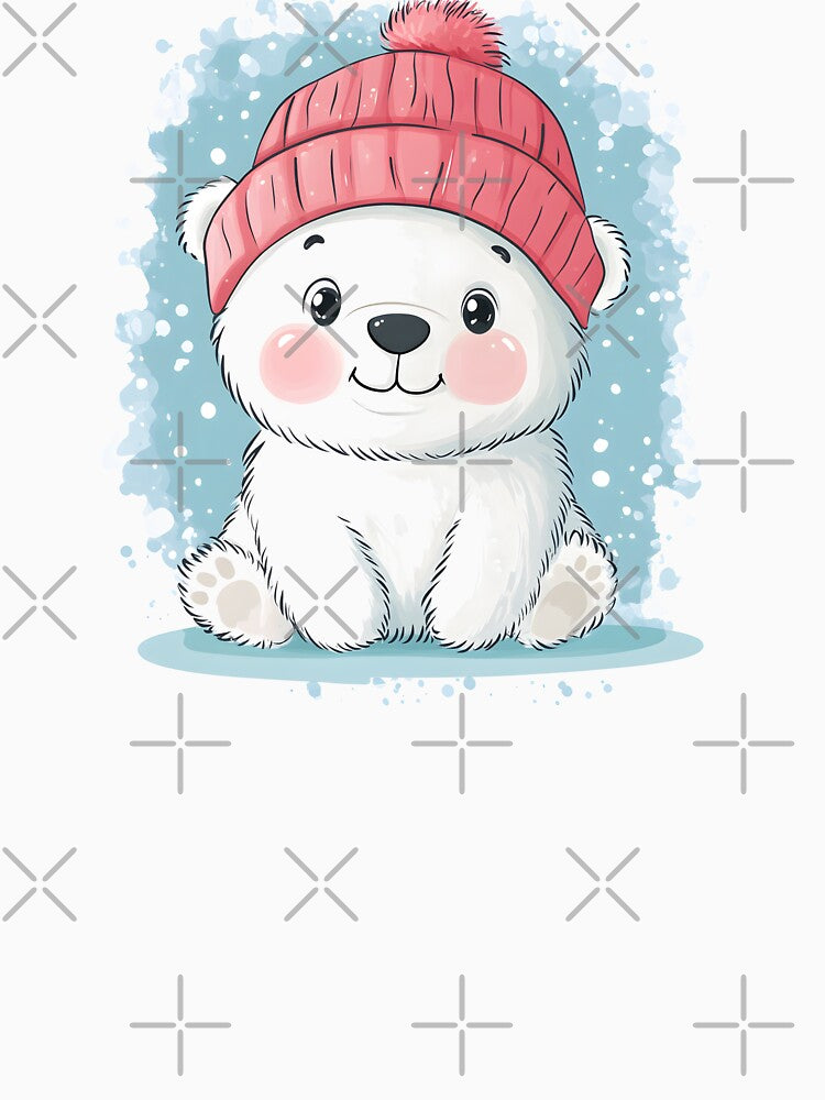 polar bear with hat by DerSenat