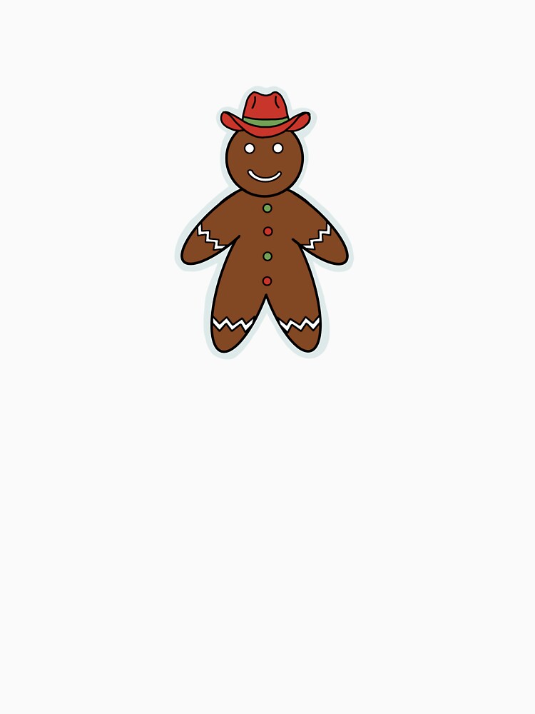 Christmas Cowboy Gingerbread Man by mikaylatucker05