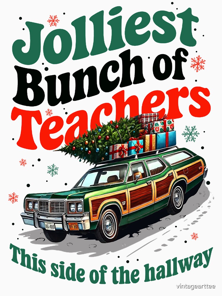 Jolliest Bunch Of Teachers This Side Of The Hallway by vintagearttee
