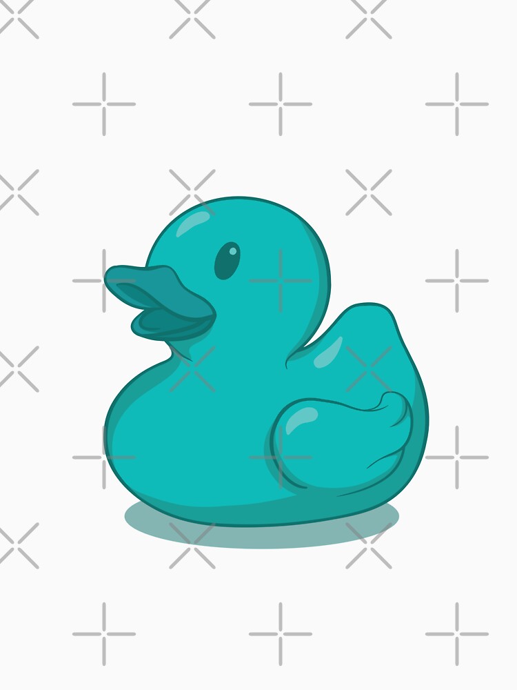 Classic Turquoise Color Duck. Duck Multiverse. by Duck Multiverse
