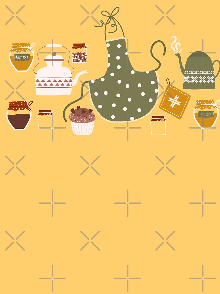 Hygge Kitchen Pattern by space-kitten