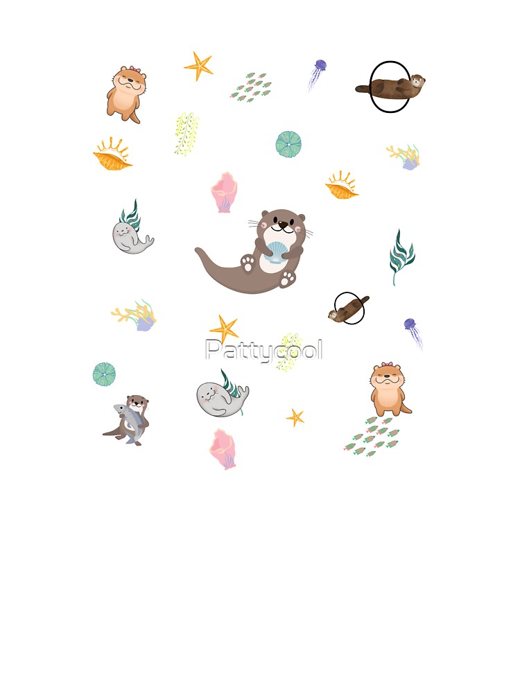 cute sea otter by Pattycool