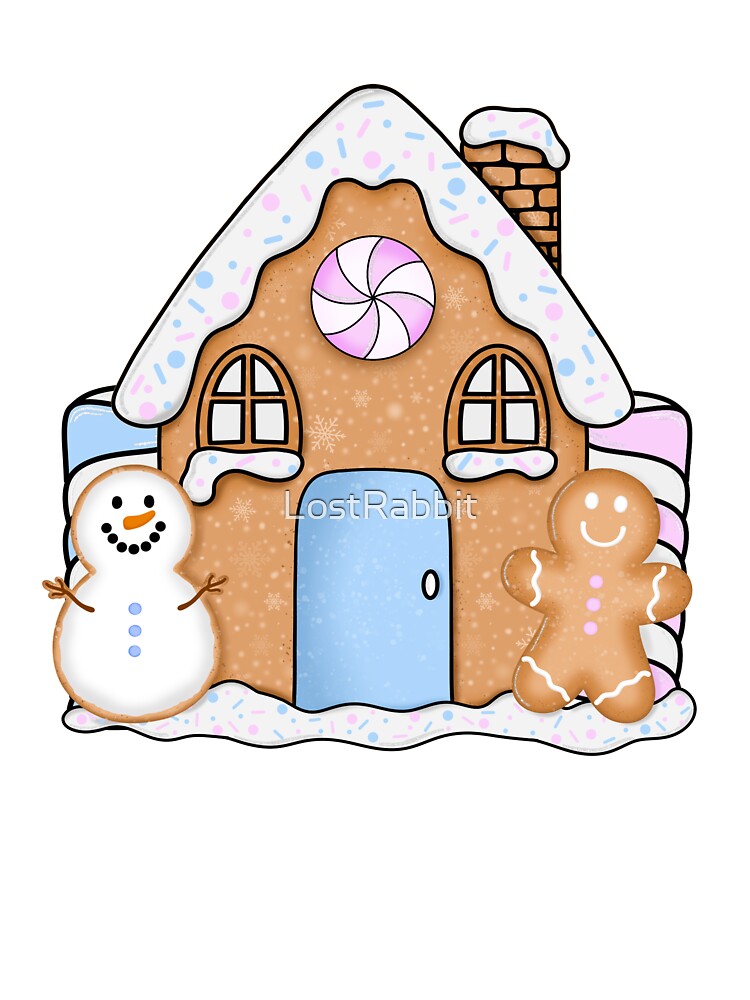 Christmas Gingerbread House by LostRabbit