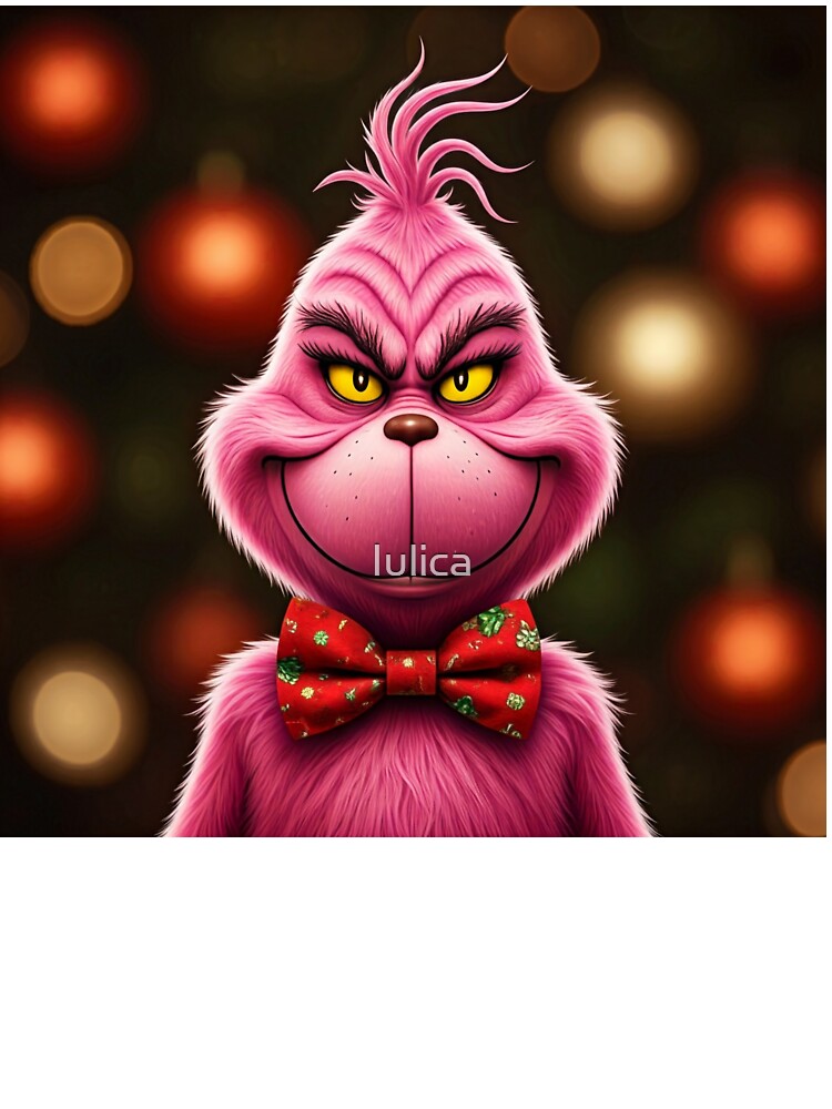 Pink Grinch by Iulica