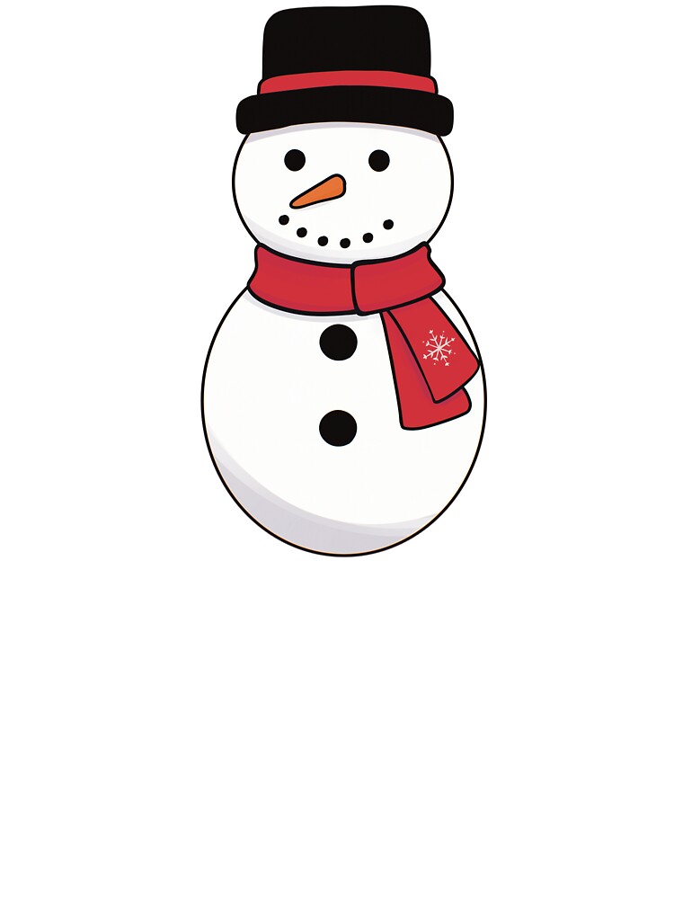 Snowman Christmas by Skull Fern