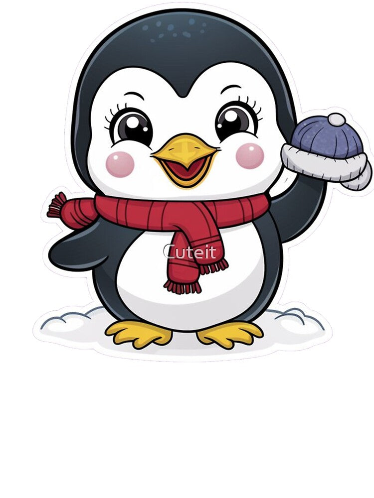 Cute Winter Penguin by Cuteit