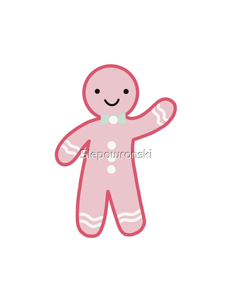 Pink Gingerbread Man by Slepowronski