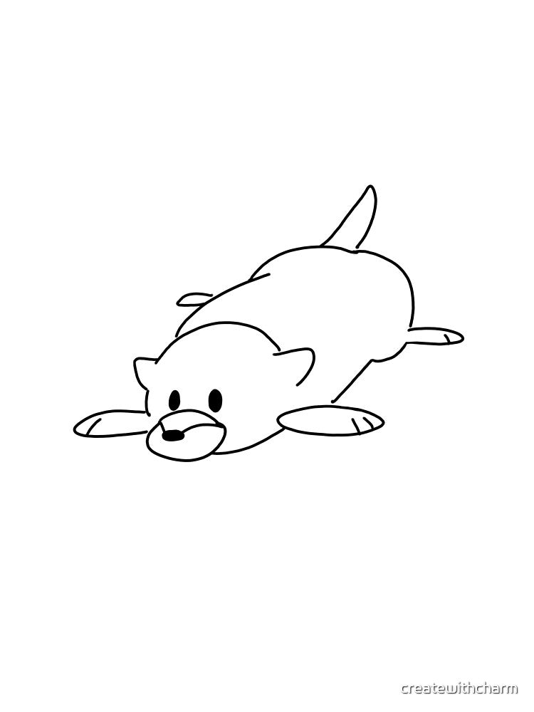 Simple Otter by createwithcharm